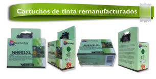 Cartuchos de tinta remanufacturados